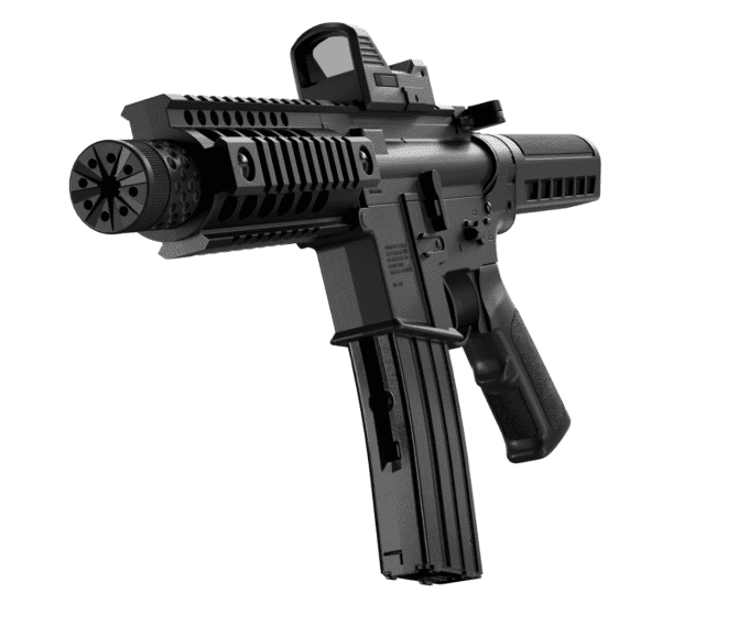 Fusil Mitrailleur  A4-P  Full Auto   /   Cal. 4.5 Bille