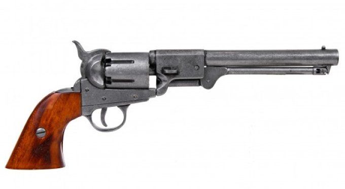 Revolver Marine USA 1851  Gris  Réplique