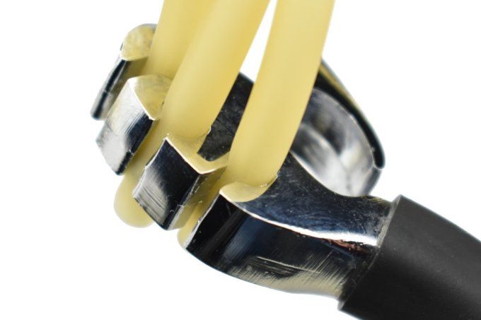 Lance pierre Aluminium et Corde