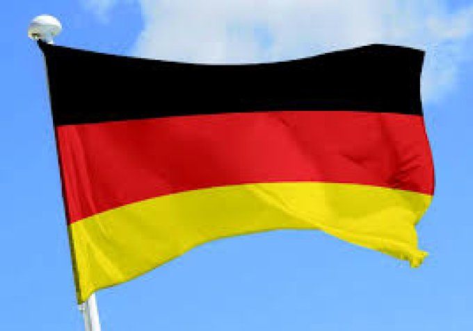 Drapeau nylon Allemagne  de 150 x 90