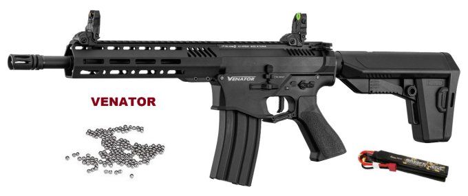 Fusil Mitrailleur  krown land venator MKII    /   Cal. 4.5 Bille acier