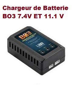 Chargeur  de batterie BO3  Lipo 7.4v et 11.1v