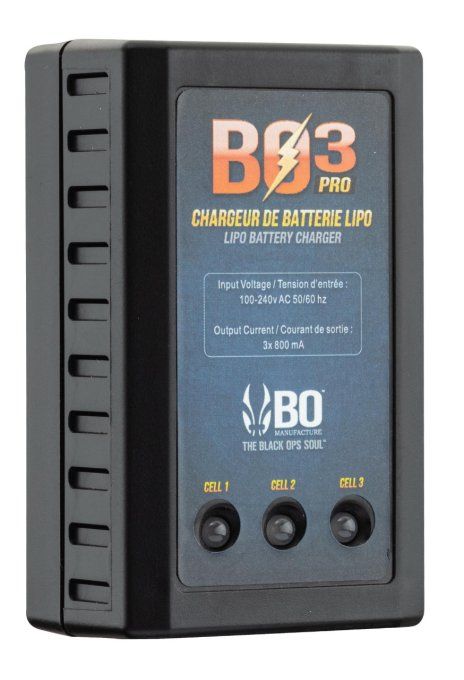 Chargeur  de batterie BO3  Lipo 7.4v et 11.1v