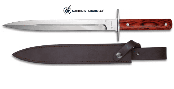 Couteau de chasse 41 cm manche bois