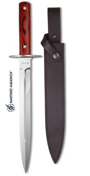 Couteau de chasse 41 cm manche bois