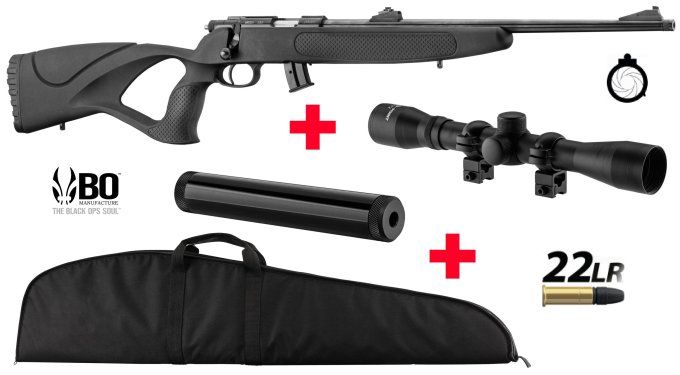 Pack Carabine BO Manufacture Equality Maker - Cal : 22 Lr