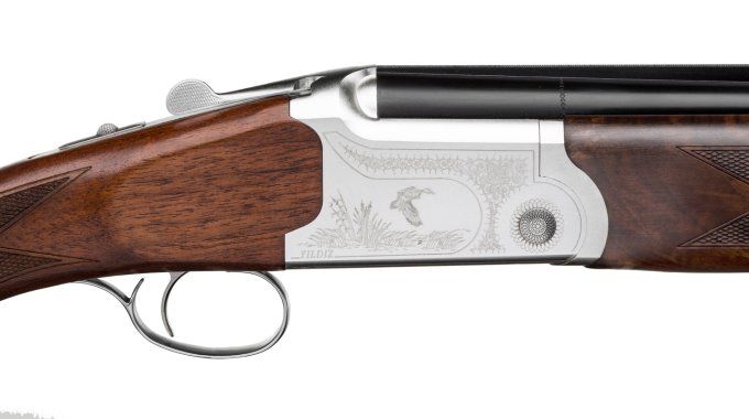 Fusil  YILDIZ  Superposé  Silver  *  Cal 12/76 canon de 66 cm
