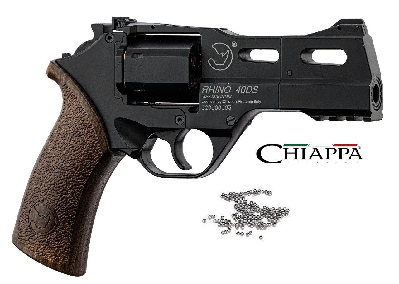 Revolver  RHINO 40 DS  Chiappa * Cal 4.5 Bille Acier