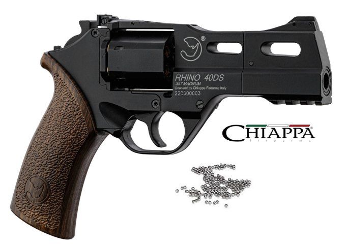 Revolver  RHINO 40 DS  Chiappa * Cal 4.5 Bille Acier