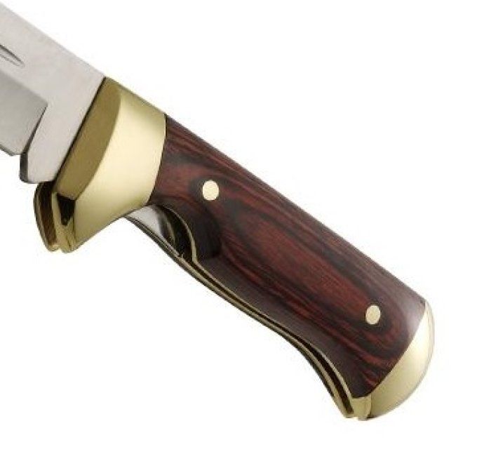 Poignard pliant muela en Stamina de 18 cm avec son étui Cuir