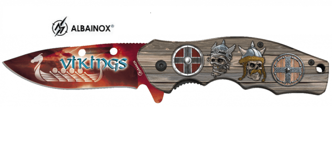 Couteau pliant Viking lame de 8.5 cm