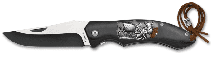 Couteau pliant Vikings lame de 8.5 cm /Manche stamina