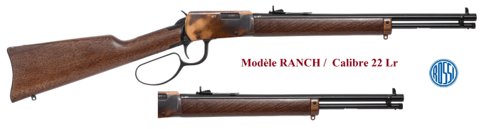 Carabine  Rossi Rio Bravo Ranch  Cal 22 Lr  à levier sous garde