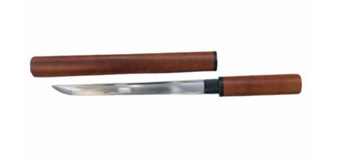 Tanto 51 cm Acier / 1045 IM bois de rose * Fudoshin *