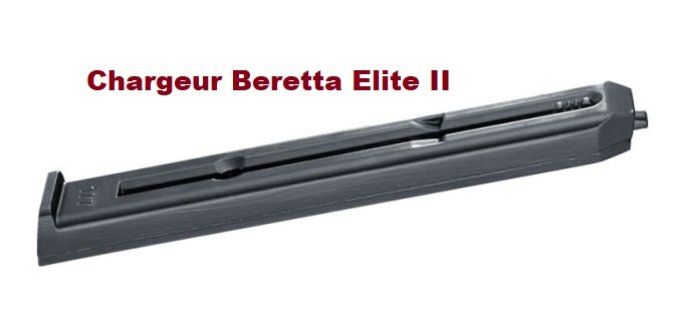 Chargeur pour  Beretta elite II   Co2  Billes Acier Cal 4.5