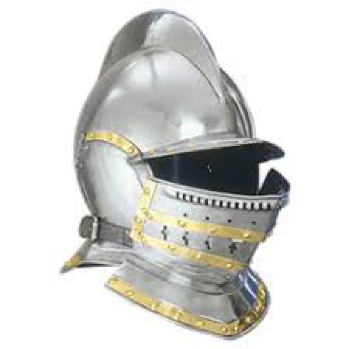 Casque médiéval Burgonet