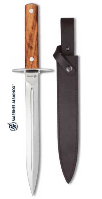 Couteau de chasse 41 cm manche bois d’Olivier
