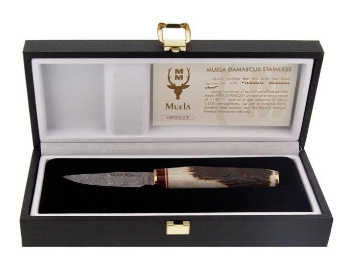 Poignard Muela bowie Damas  en coffret