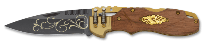 Couteau pliant Steampunk  lame de 7.40 cm