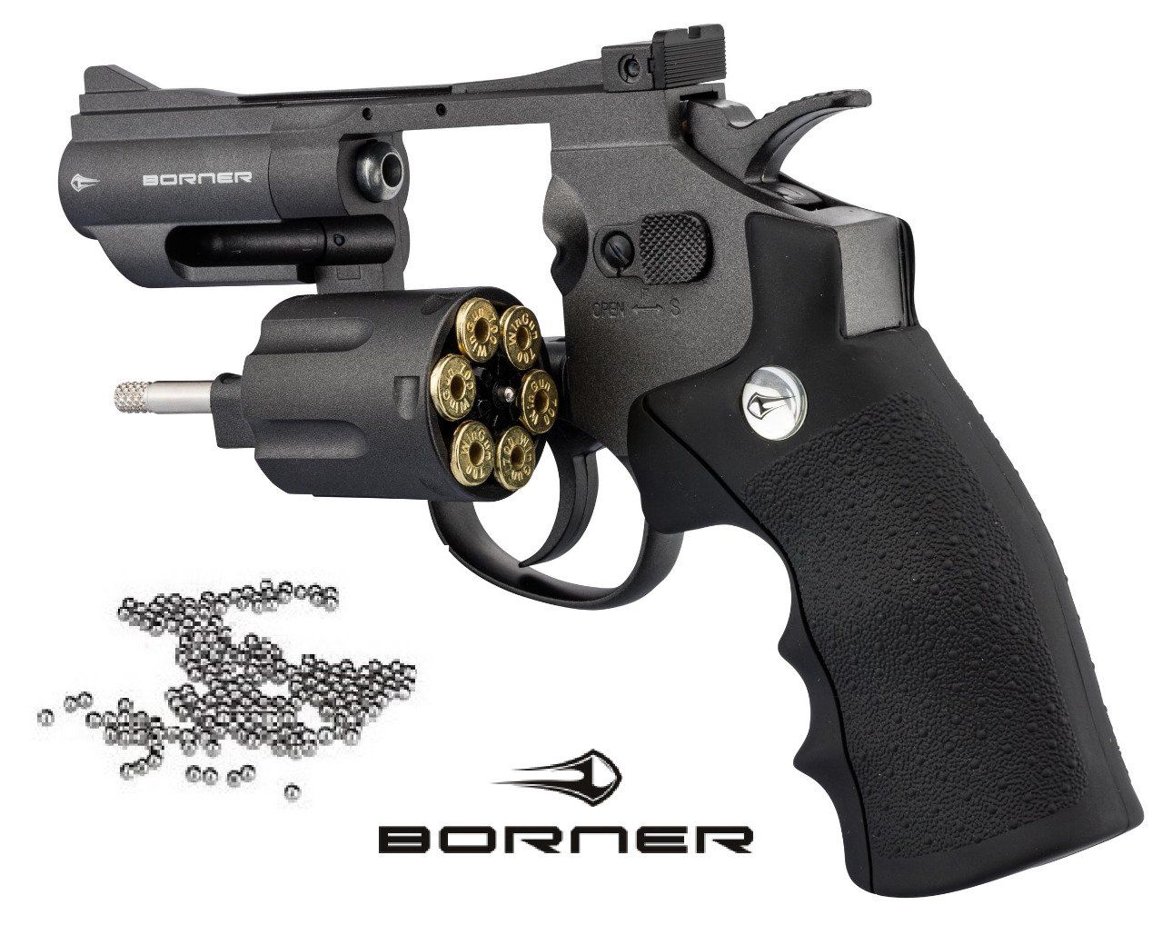 Revolver Borner super sport 708   * Cal 4.5 Bille Acier