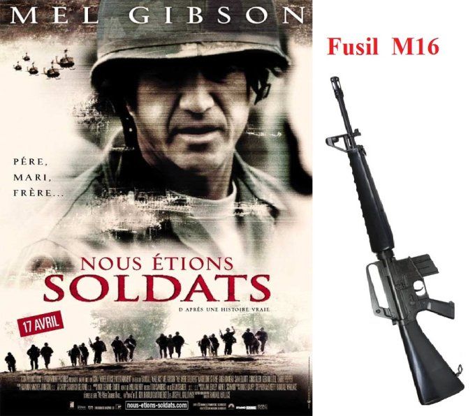 Fusil M16 - Américaine