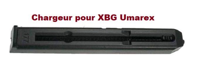 Chargeur pour  XBG  Umarex   Co2  Billes Acier Cal 4.5