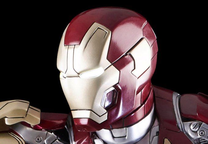 Statue Iron Man 3 Taille 52 cm Statuette Marvel Comics