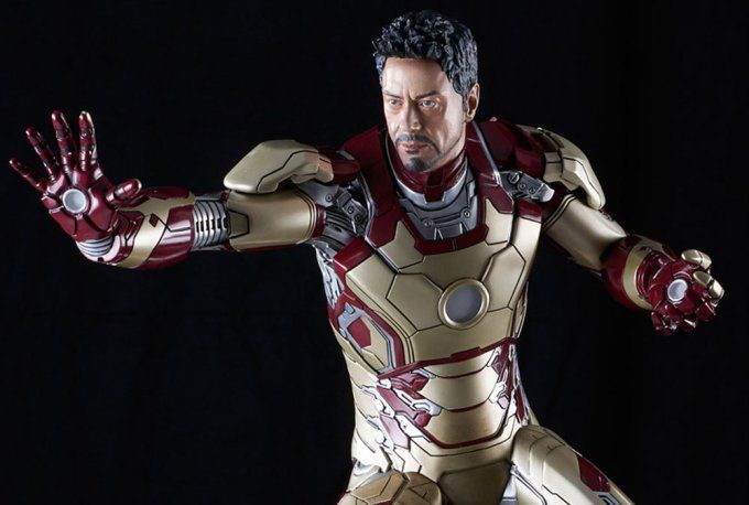 Statue Iron Man 3 Taille 52 cm Statuette Marvel Comics