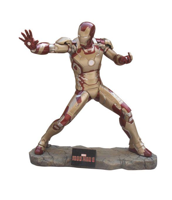 Statue Iron Man 3 Taille 52 cm Statuette Marvel Comics