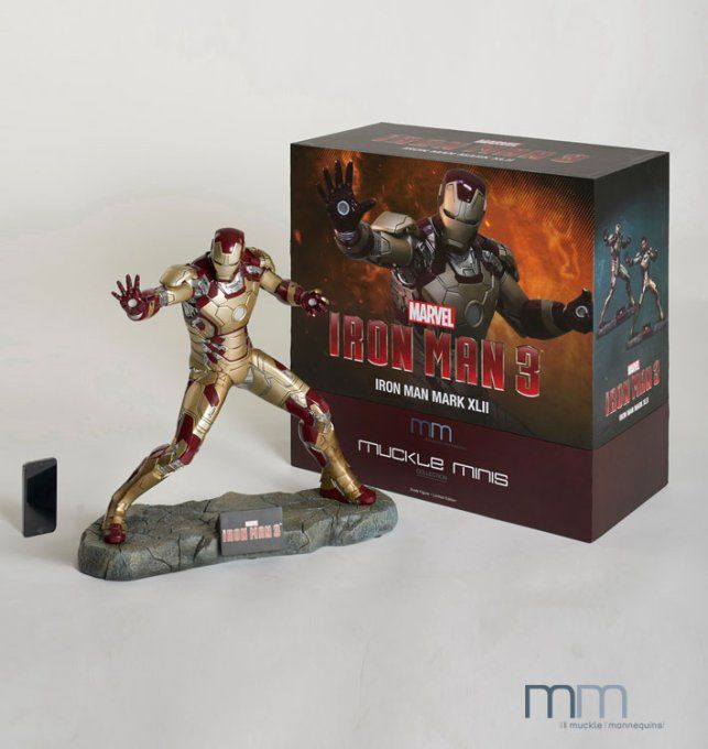 Statue Iron Man 3 Taille 52 cm Statuette Marvel Comics