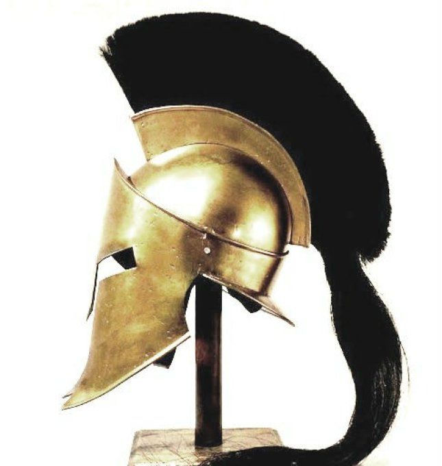 Casque Spartiate Roi LEONIDAS