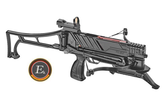 Arbalète Ek recurve  VLAD 60/90 avec chargeur 8 flèches