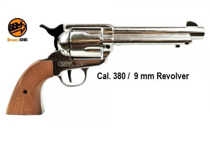 COLT Western à Blanc Cal 9mm  Réplique Modèle 1873 Nickelé
