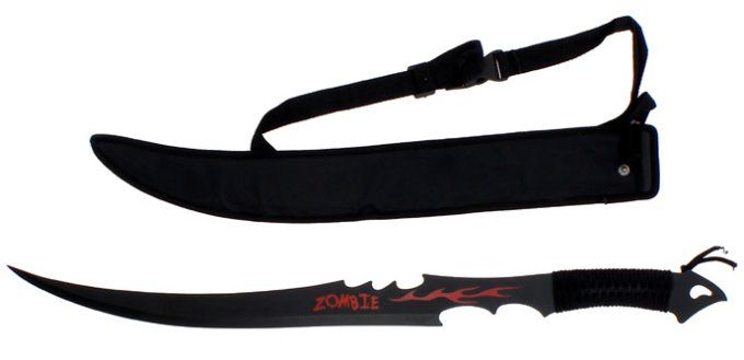 Machette Zombie de 72 cm