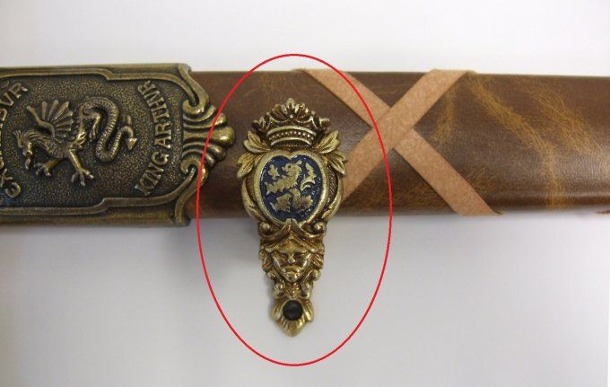 Support Mural Lion Bleu