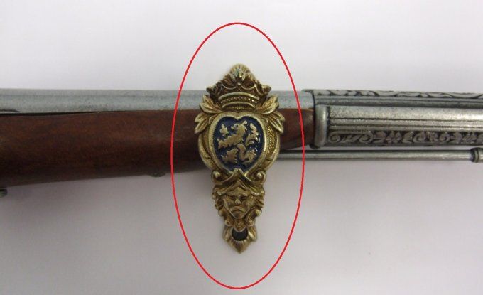 Support Mural Lion Bleu