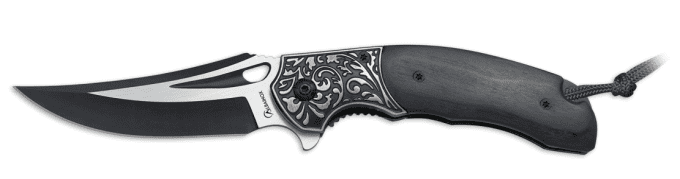 Couteau  pliant stamina Black  lame de 9.30 cm