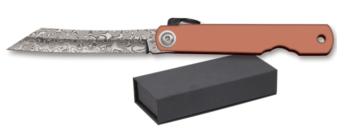 Couteau  pliant rouille  lame droite de 7.70 cm