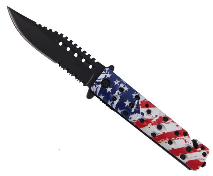 Couteau  pliant Americain  lame de 9.5 cm