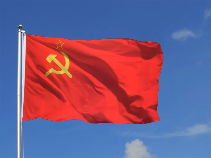 Drapeau nylon URSS  de 150 x 90