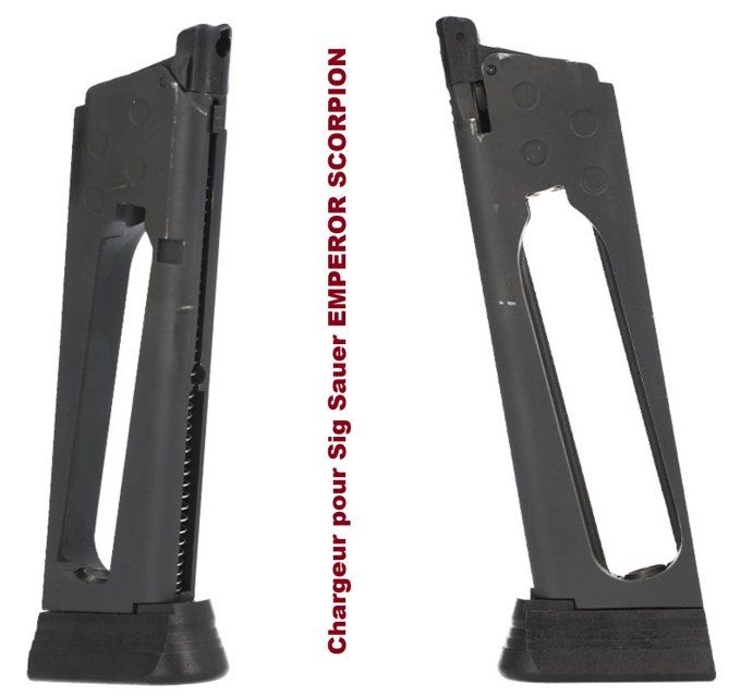 Chargeur pour Sig Sauer 1911 Emperor scorpion   Co2  Billes Acier Cal 4.5