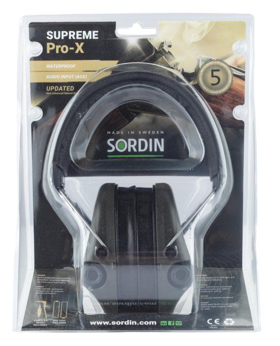 Casque audio Amplifié Sordin Suprème PRO X