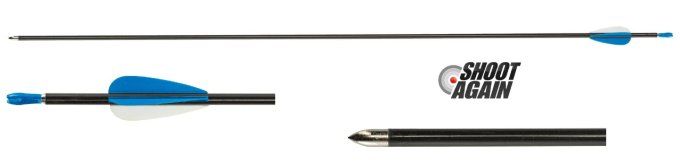 flèches carbone 30’’– spin 700 pour arc récurve -  à L’Unitée