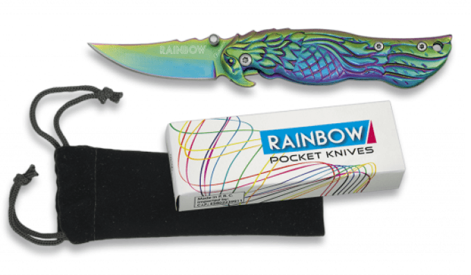 Couteau pliant de poche lame de 5.2 cm