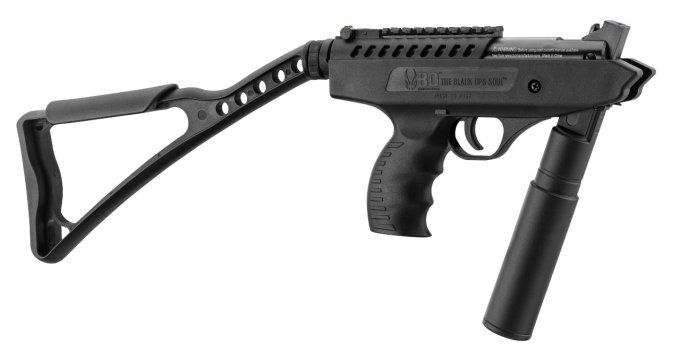Pistolet à Air break barrel langley hitman Cal. 5.5 mm  / The Black Ops