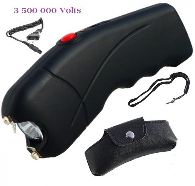 Shocker electrique 2.400 000 Volts Ergonomique avec Lampe Led