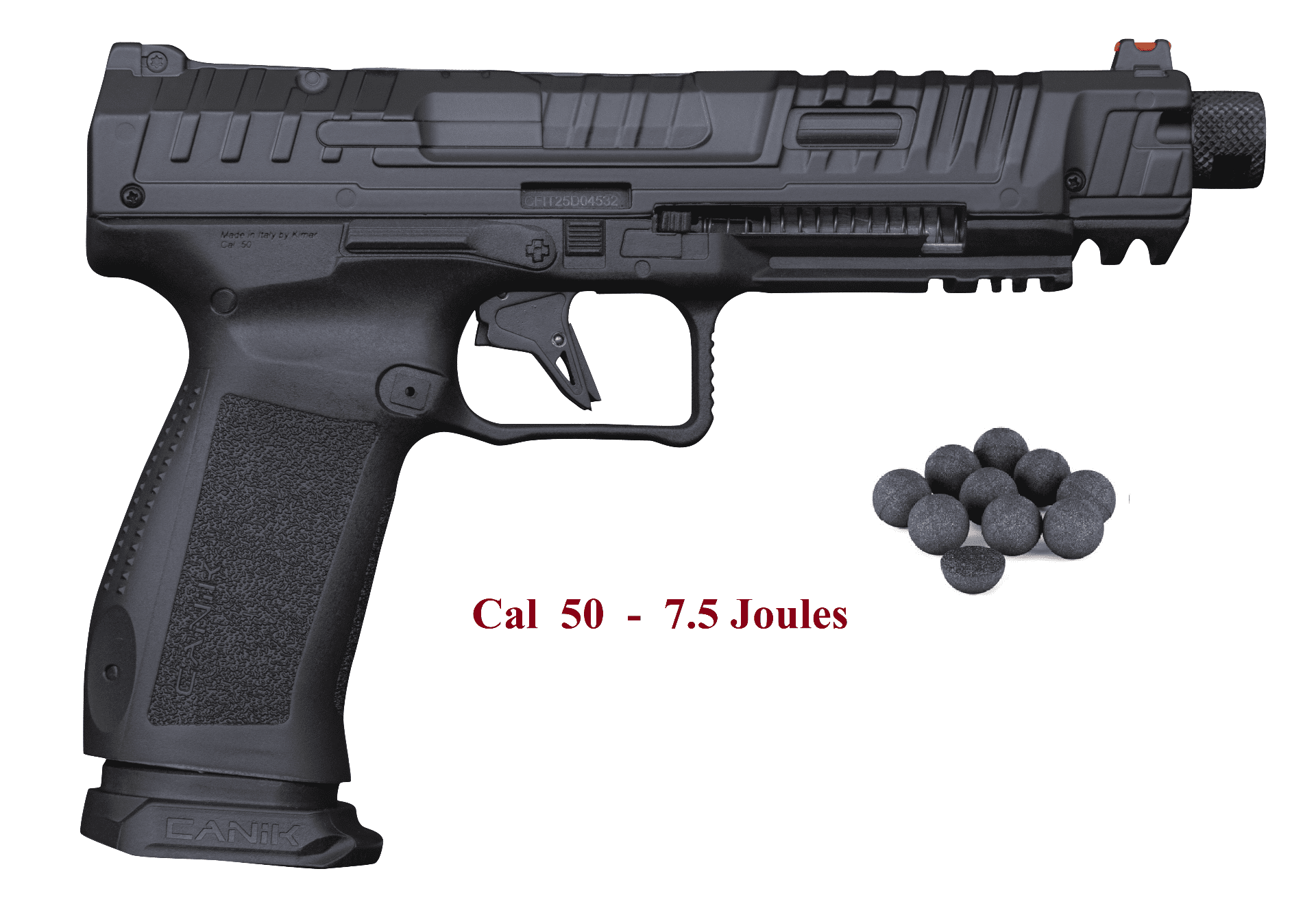 Pistolet  CANIK RIVAL  Cal 50 – 7.5 Joules