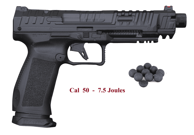 Pistolet  CANIK RIVAL  Cal 50 – 7.5 Joules