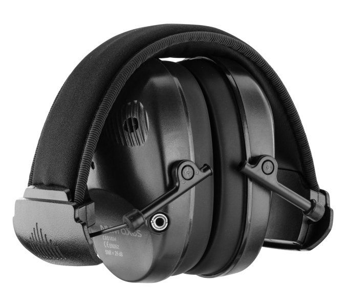 Casque Antibruit électronique Num’Axes -  CAS1034  Noir