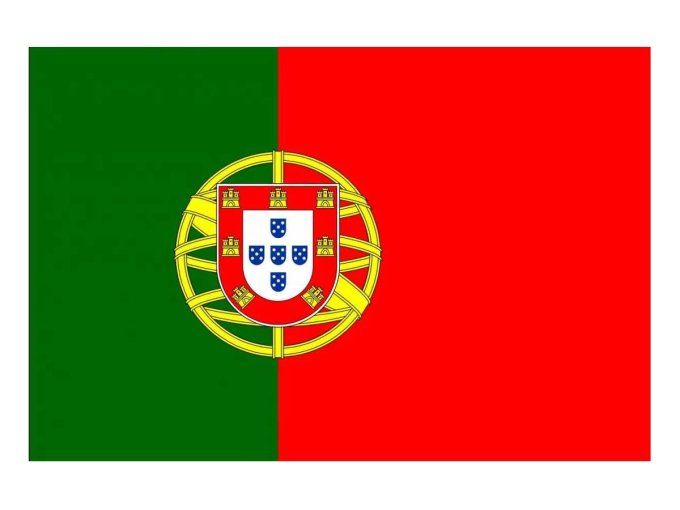 Drapeau nylon PORTUGAL  de 150 x 90   